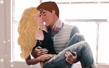 Романтичные фото влюбленных мультяшных героев покорили Инстаграмм