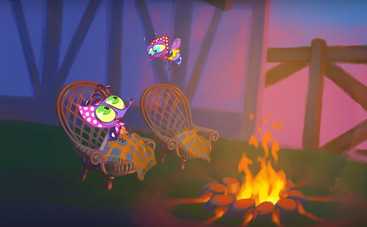 Мультфильм от Студии Квартал 95: Чому метелики летять на світло