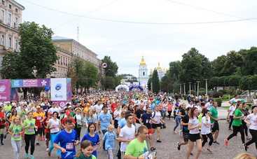 В Киеве 26-й благотворительный Пробег под каштанами установил рекорд