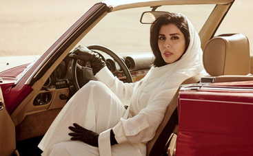 Принцесса Саудовской Аравии в фотосессии за рулем: невиданный скандал