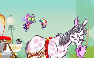 Мультфильм от Студии Квартал 95: Чому коні сплять стоячи