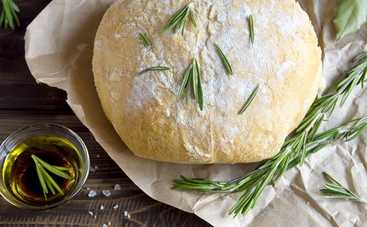 Домашний ароматный хлеб с пряными травами по итальянскому рецепту в духовке