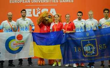 Українські студенти здобули медалі на Європейських університетських іграх