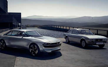 Peugeot представила концепт электрокара в стиле 60-х годов