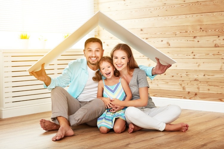 concept-housing-young-family-mother-father-and-child-in-new-house-picture-id846040346