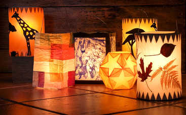 Фонарики для детской с бабочками и феями: волшебный мастер-класс