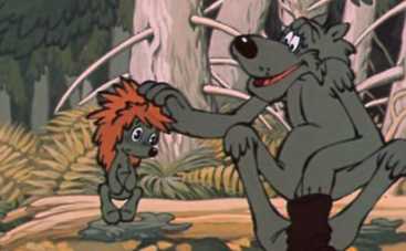 Українські казки для дітей. Добрий їжачок