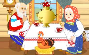 Українські мультфільми для дітей. Курочка ряба