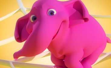 Українські розвиваючі мультфільми для дітей. Лічилка про слоненят