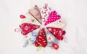 Поделки ко Дню святого Валентина: сердце в стиле Тильда