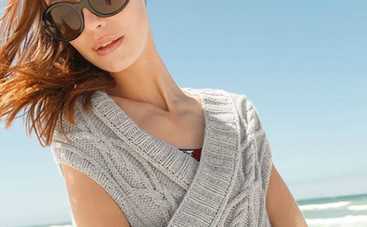 Азбука рукодельницы: как вязать жилет-шарф спицами