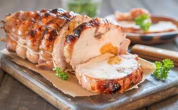 Рулетики из филе индейки с овощной начинкой: блюда из мяса с овощами