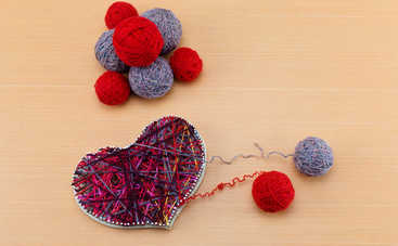 Картина з ниток: покроковий майстер-клас