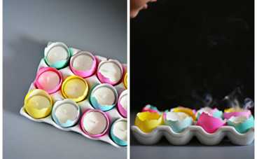 Как сделать свечи в яичной скорлупе: украшаем дом к Пасхе