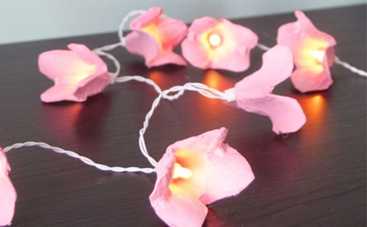 Гірлянда з коробки з-під яєць: покроковий майстер-клас