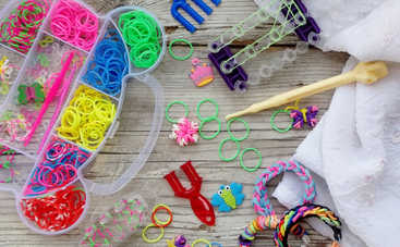 Пасхальная корзинка из резинок: необычно и оригинально