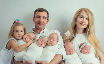 Хотела второго ребенка, а родила пятерых: украинская мама Оксана Кобелецкая