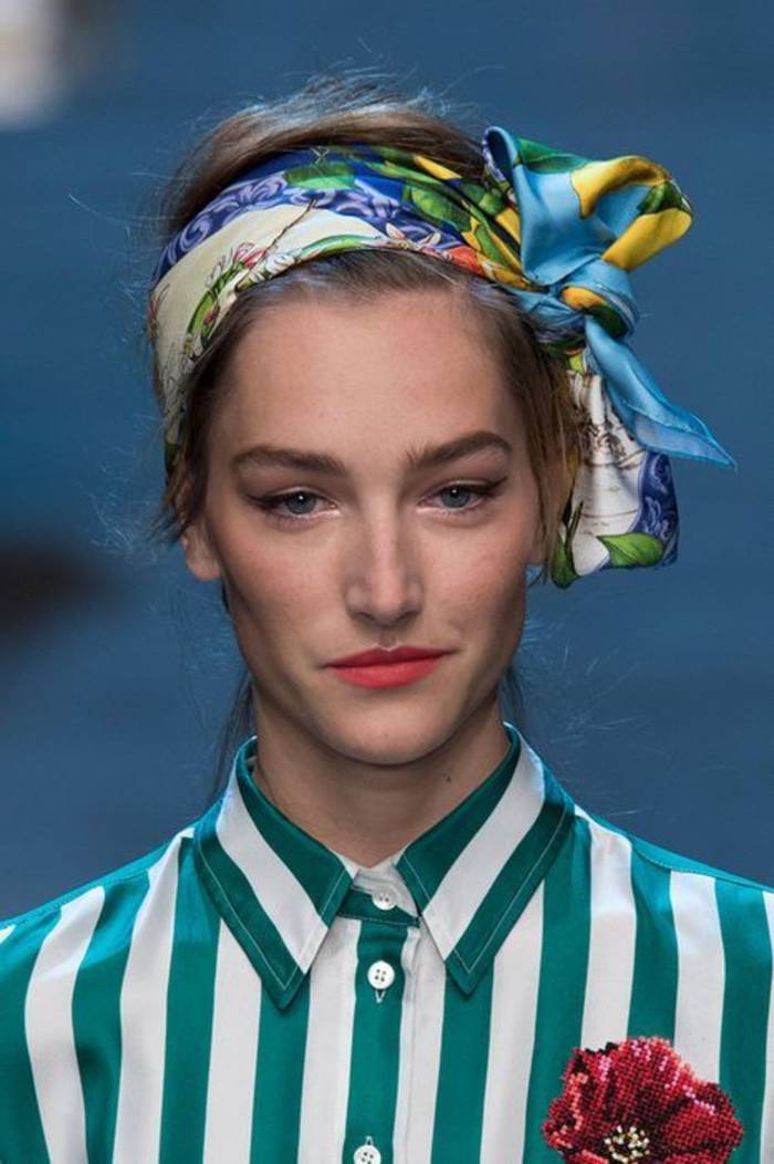 Способы завязать модный платок 2019