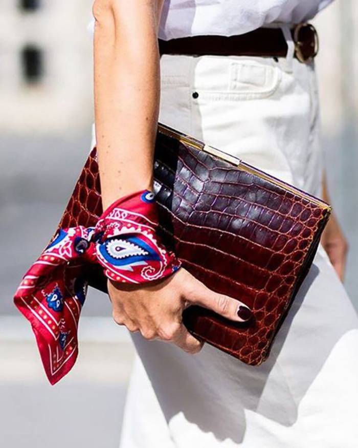 Способы завязать модный платок 2019