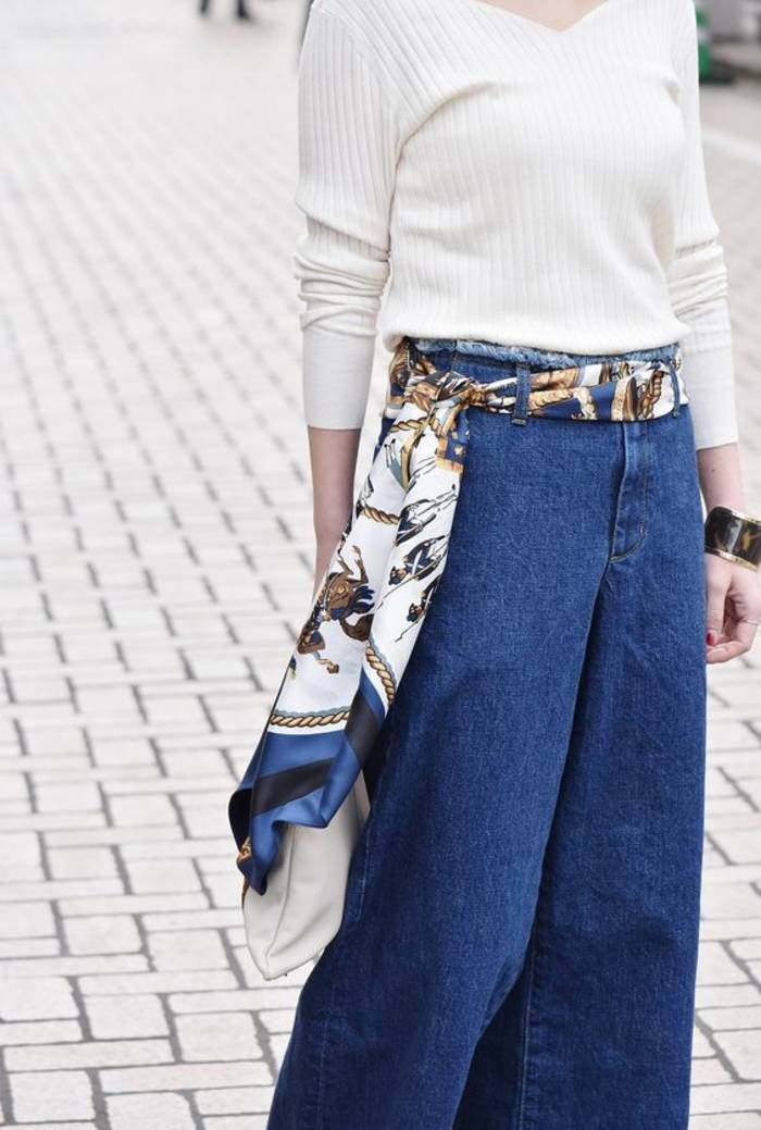 Способы завязать модный платок 2019