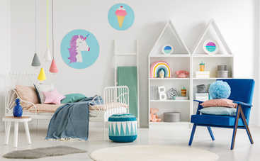 Оригинальный круглый коврик для детской своими руками