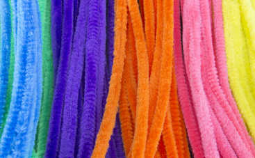 Пушистые цветы из синельной проволоки: пошаговый мастер-класс