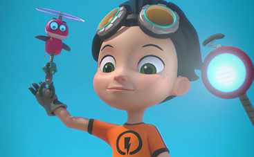 Мультфильм Расти-механик: Расти спасает динозавра